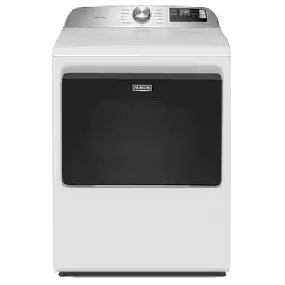 Maytag YMED6205RW Electric Dryer, 7.4 cu. ft. capacity, WiFi enabled, white colour