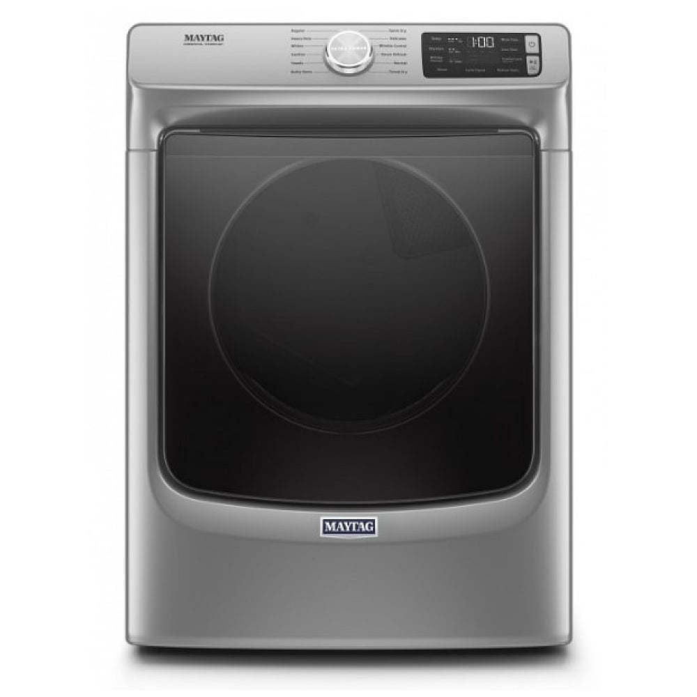 Maytag YMED6630HC Electric Dryer, 7.4 cu. ft. Dryer Capacity, 12 Dry Cycles, Steam Clean, 4 Temperature Settings, Vented, Stackable, Metallic Slate colour