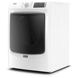 Maytag YMED6630HW Electric Dryer, 7.4 cu. ft. Dryer Capacity, 12 Dry Cycles, Steam Clean, 4 Temperature Settings, Vented, Stackable, White colour