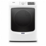 Maytag YMED6630HW Electric Dryer, 7.4 cu. ft. Dryer Capacity, 12 Dry Cycles, Steam Clean, 4 Temperature Settings, Vented, Stackable, White colour