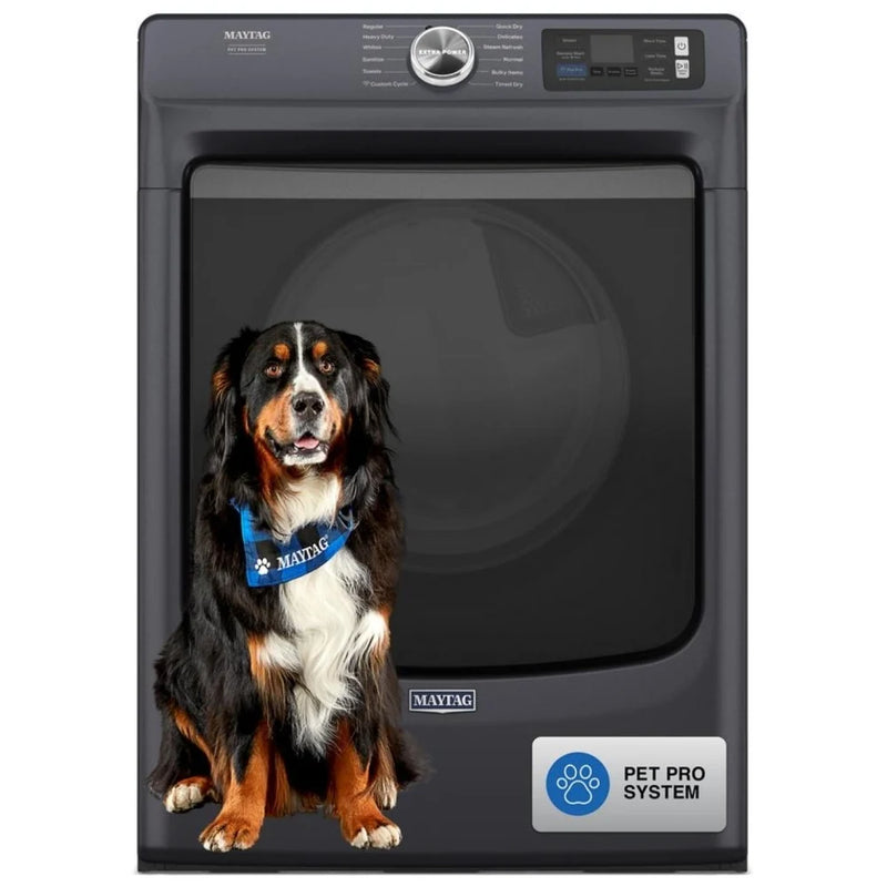 Maytag YMED7020RF Electric Dryer, 7.3 cu. ft. Dryer Capacity, 12 Dry Cycles, Steam Clean, 4 Temperature Settings, Vented, Stackable, Wifi Enabled, Other colour