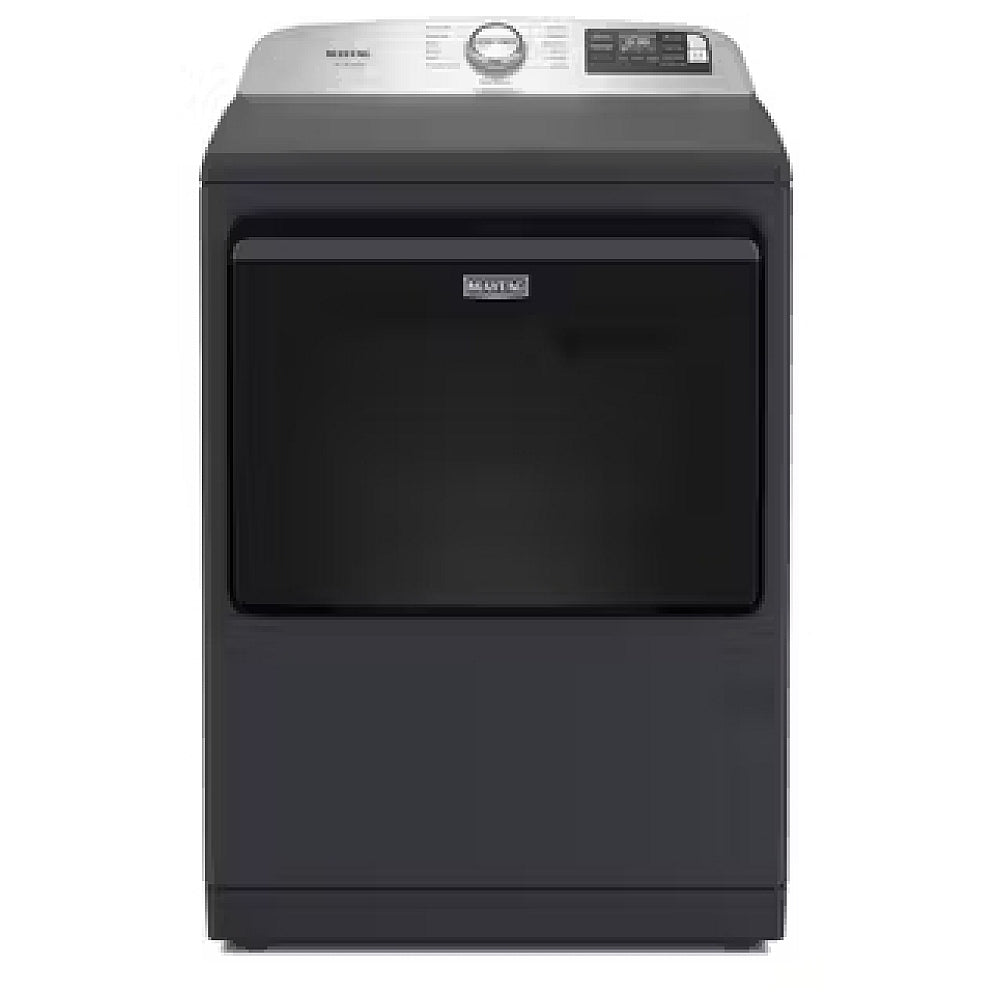 Maytag YMED7205RF Electric Dryer, 7.4 cu. ft. capacity, steam clean, wifi enabled, midnight steel colour