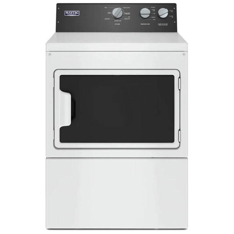 Maytag YMEDP586GW Electric Dryer, 7.4 cu. ft. Dryer Capacity, 11 Dry Cycles, 5 Temperature Settings, Vented, Other colour