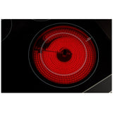 Maytag YMFES6030RB Electric Range, 5.3 cu. ft. Capacity, 30 inch Exterior Width, Convection, 5 Burners, Storage Drawer, Yes, Self Clean, 3,000 W Highest Element, Black colour