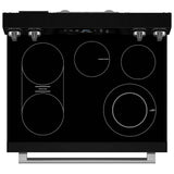 Maytag YMFES6030RB Electric Range, 5.3 cu. ft. Capacity, 30 inch Exterior Width, Convection, 5 Burners, Storage Drawer, Yes, Self Clean, 3,000 W Highest Element, Black colour