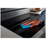 Maytag YMFES6030RB Electric Range, 5.3 cu. ft. Capacity, 30 inch Exterior Width, Convection, 5 Burners, Storage Drawer, Yes, Self Clean, 3,000 W Highest Element, Black colour