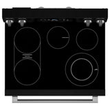 Maytag YMFES6030RB Electric Range, 5.3 cu. ft. Capacity, 30 inch Exterior Width, Convection, 5 Burners, Storage Drawer, Yes, Self Clean, 3,000 W Highest Element, Black colour