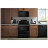 Maytag YMFES6030RB Electric Range, 5.3 cu. ft. Capacity, 30 inch Exterior Width, Convection, 5 Burners, Storage Drawer, Yes, Self Clean, 3,000 W Highest Element, Black colour