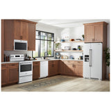 Maytag YMFES6030RW Electric Range, 5.3 cu. ft. Capacity, 30 inch Exterior Width, Convection, 5 Burners, Storage Drawer, Yes, Self Clean, 3,000 W Highest Element, White colour