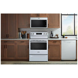 Maytag YMFES6030RW Electric Range, 5.3 cu. ft. Capacity, 30 inch Exterior Width, Convection, 5 Burners, Storage Drawer, Yes, Self Clean, 3,000 W Highest Element, White colour