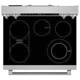Maytag YMFES8030RZ Electric Range, 5.3 cu. ft. Capacity, 30 inch Exterior Width, True Convection, 5 Burners, Storage Drawer, Yes, Self Clean, 3,200 W Highest Element, FingerPrint Resistant Stainless Steel colour