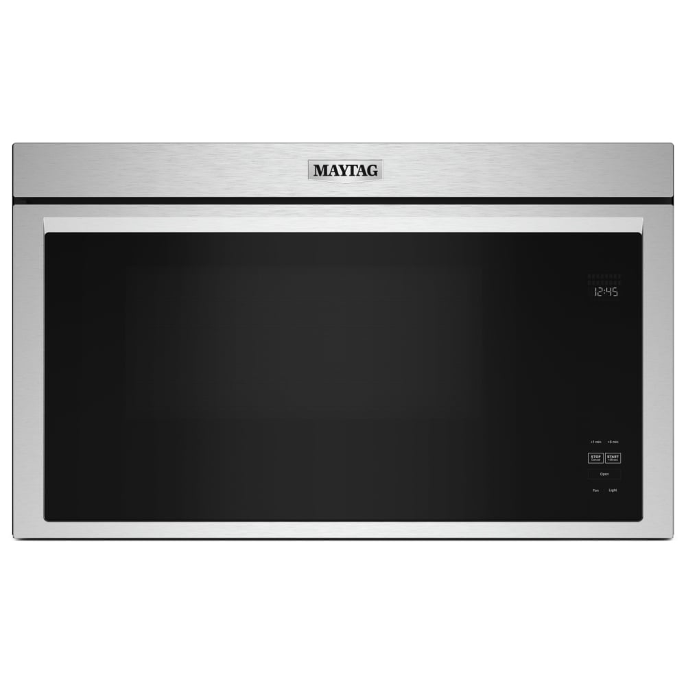 Maytag YMMMF6030PZ Over the Range Microwave, 30 inch Exterior Width, 1.1 cu. ft. Capacity, 300 CFM, 1,000 W Watts, LED, Stainless Steel colour