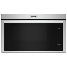 Maytag YMMMF6030PZ Over the Range Microwave, 30 inch Exterior Width, 1.1 cu. ft. Capacity, 300 CFM, 1,000 W Watts, LED, Stainless Steel colour
