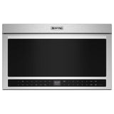 Maytag YMMMF8030PZ Over the Range Microwave, 30 inch Exterior Width, 1.1 cu. ft. Capacity, 400 CFM, Convection, 950 W Watts, Stainless Steel Interior, LED, Stainless Steel colour