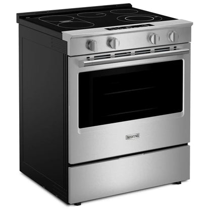 Maytag YMSES7030SZ Electric Range, 5.3 cu. ft. capacity, 30 inch exterior width, convection, 5 burners