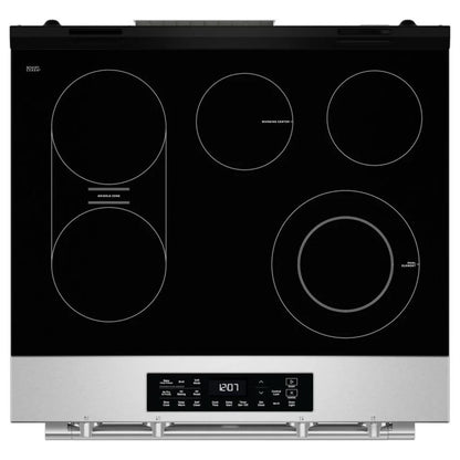 Maytag YMSES7030SZ Electric Range, 5.3 cu. ft. capacity, 30 inch exterior width, convection, 5 burners