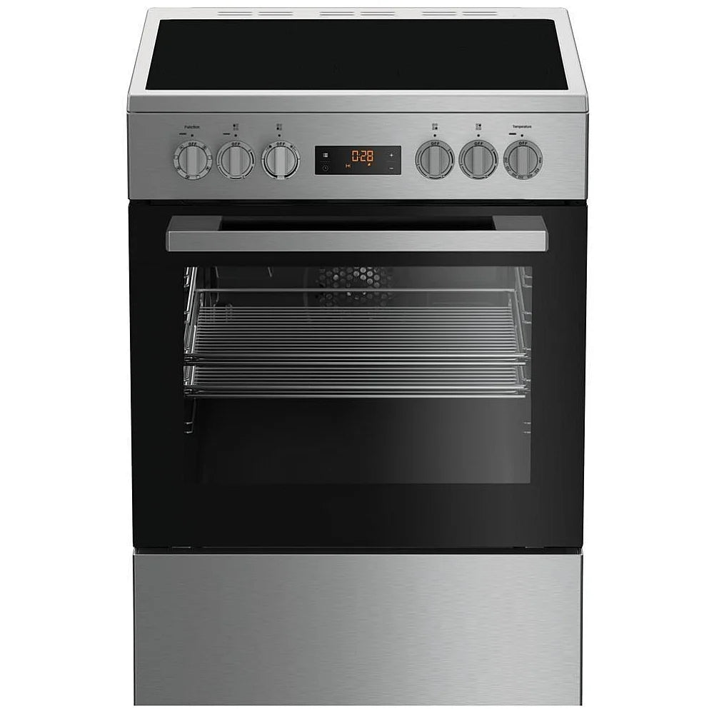 Whirlpool YUFE50M4SS Electric Range, 2.51 cu. ft. Capacity, 24 inch Exterior Width, True Convection, 4 Burners, Storage Drawer, Air Fry, Steam Clean, 2,200 W Highest Element, Stainless Steel colour