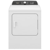 Whirlpool YWED5010LW Electric Dryer, 7 cu. ft. Dryer Capacity, 11 Dry Cycles, 4 Temperature Settings, Vented, White colour
