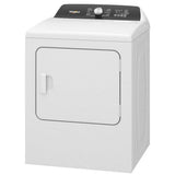 Whirlpool YWED5010LW Electric Dryer, 7 cu. ft. Dryer Capacity, 11 Dry Cycles, 4 Temperature Settings, Vented, White colour