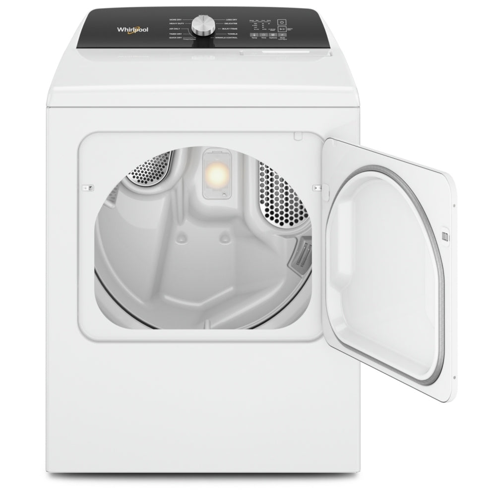 Whirlpool YWED5010LW Electric Dryer, 7 cu. ft. Dryer Capacity, 11 Dry Cycles, 4 Temperature Settings, Vented, White colour