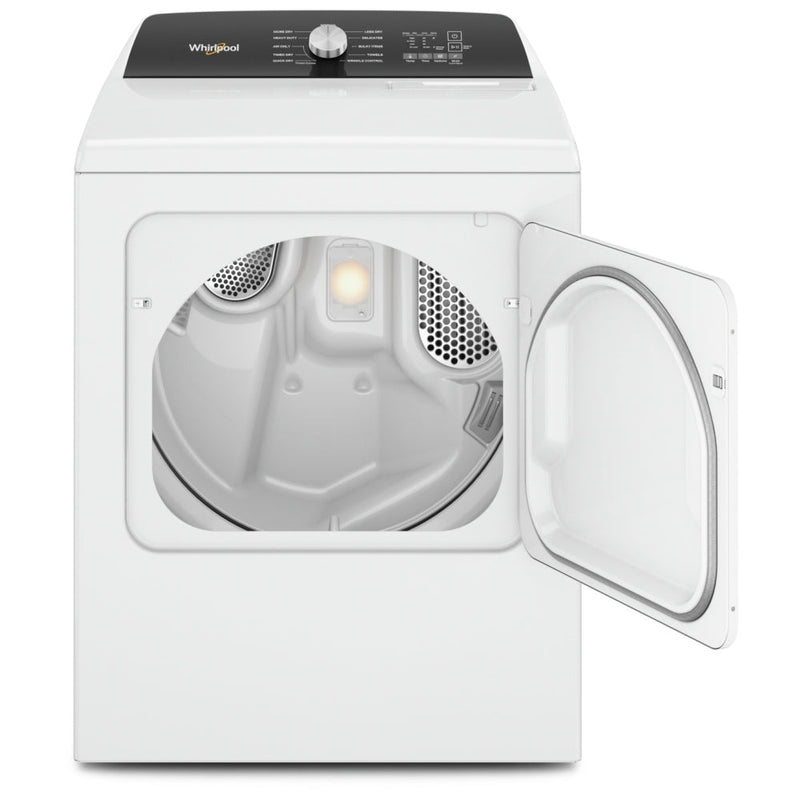 Whirlpool YWED5010LW Electric Dryer, 7 cu. ft. Dryer Capacity, 11 Dry Cycles, 4 Temperature Settings, Vented, White colour