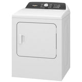 Whirlpool YWED5050LW Electric Dryer, 7 cu. ft. Dryer Capacity, 12 Dry Cycles, Steam Clean, 4 Temperature Settings, Vented, White colour