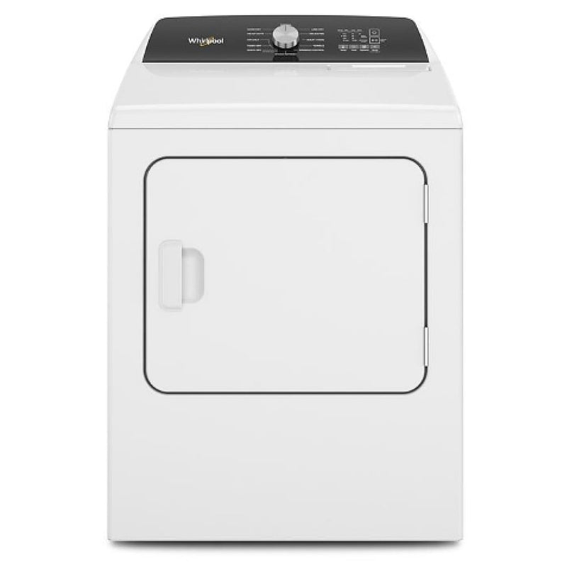 Whirlpool YWED5050LW Electric Dryer, 7 cu. ft. Dryer Capacity, 12 Dry Cycles, Steam Clean, 4 Temperature Settings, Vented, White colour