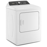 Whirlpool YWED5050LW Electric Dryer, 7 cu. ft. Dryer Capacity, 12 Dry Cycles, Steam Clean, 4 Temperature Settings, Vented, White colour