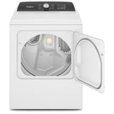Whirlpool YWED5050LW Electric Dryer, 7 cu. ft. Dryer Capacity, 12 Dry Cycles, Steam Clean, 4 Temperature Settings, Vented, White colour