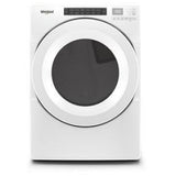 Whirlpool YWED560LHW Electric Dryer, 7.4 cu. ft. Dryer Capacity, 36 Dry Cycles, 4 Temperature Settings, Vented, Stackable, White colour
