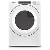 Whirlpool YWED5620HW Electric Dryer, 7.4 cu. ft. Dryer Capacity, 36 Dry Cycles, 4 Temperature Settings, Vented, Stackable, White colour