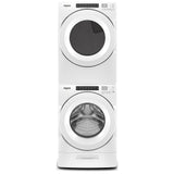 Whirlpool YWED5620HW Electric Dryer, 7.4 cu. ft. Dryer Capacity, 36 Dry Cycles, 4 Temperature Settings, Vented, Stackable, White colour