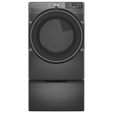 Whirlpool YWED5720RU Electric Dryer, 7.4 cu. ft. Dryer Capacity, 12 Dry Cycles, Vented, Stackable, Wifi Enabled, Black colour