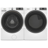 Whirlpool YWED5720RW Electric Dryer, 7.4 cu. ft. Dryer Capacity, 12 Dry Cycles, Vented, Stackable, Wifi Enabled, White colour