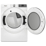 Whirlpool YWED5720RW Electric Dryer, 7.4 cu. ft. Dryer Capacity, 12 Dry Cycles, Vented, Stackable, Wifi Enabled, White colour