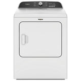Whirlpool YWED6150PW Electric Dryer, 7 cu. ft. Dryer Capacity, 12 Dry Cycles, Steam Clean, 4 Temperature Settings, Vented, White colour