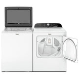 Whirlpool YWED6150PW Electric Dryer, 7 cu. ft. Dryer Capacity, 12 Dry Cycles, Steam Clean, 4 Temperature Settings, Vented, White colour