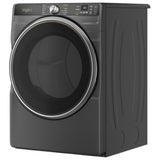 Whirlpool YWED6720RU Electric Dryer, 7.4 cu. ft. Dryer Capacity, 37 Dry Cycles, Steam Clean, 4 Temperature Settings, Vented, Stackable, Wifi Enabled, Black colour