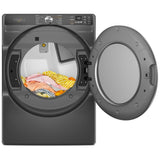 Whirlpool YWED6720RU Electric Dryer, 7.4 cu. ft. Dryer Capacity, 37 Dry Cycles, Steam Clean, 4 Temperature Settings, Vented, Stackable, Wifi Enabled, Black colour