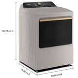 Whirlpool YWED8509TL Electric Dryer, 7.5 cu. ft. Dryer Capacity, 10 Dry Cycles, Vented, Other colour