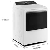 Maytag YWED8509TW Electric Dryer, 7.4 cu. ft. Dryer Capacity, 10 Dry Cycles, 4 Temperature Settings, Vented, White colour