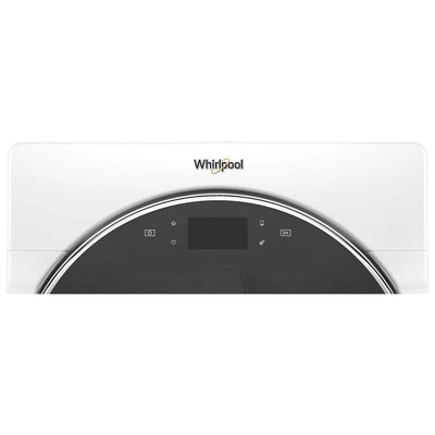 Whirlpool YWED9620HW Electric Dryer, 27 inch Width, 7.4 cu. ft. Capacity, Steam Clean, 5 Temperature Settings, Stackable, Steel Drum, Wifi Enabled, White colour