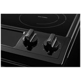 Whirlpool YWEE515S0LB Electric Range, 4.8 cu. ft. Capacity, 30 inch Exterior Width, 4 Burners, Storage Drawer, Self Clean, 3,000 W Highest Element, Black colour