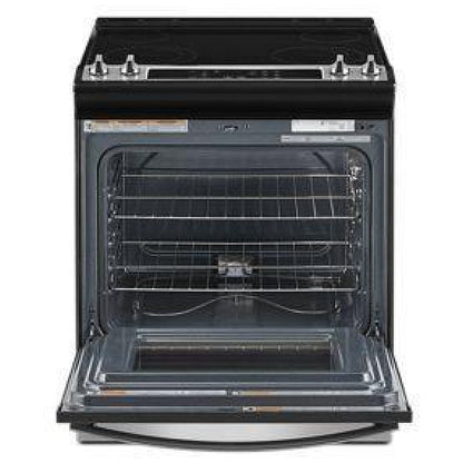 Whirlpool YWEE515S0LS Electric Range | 30" Capacity, Stainless Steel, Smart Features