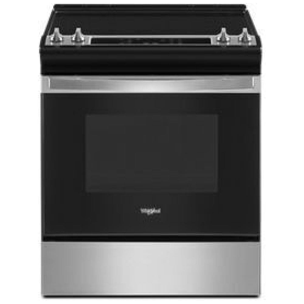 Whirlpool YWEE515S0LS Electric Range | 30" Capacity, Stainless Steel, Smart Features