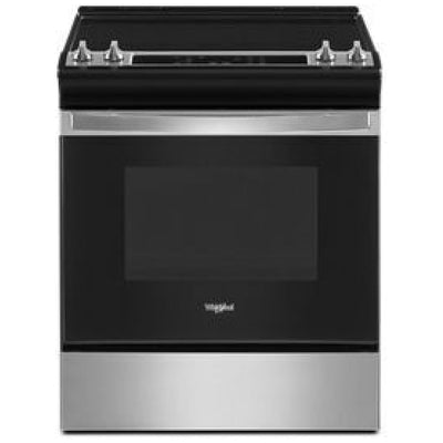 Whirlpool YWEE515S0LS Electric Range | 30" Capacity, Stainless Steel, Smart Features