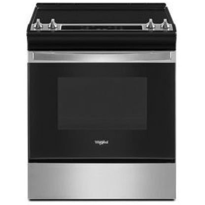 Whirlpool YWEE515S0LS Electric Range | 30" Capacity, Stainless Steel, Smart Features