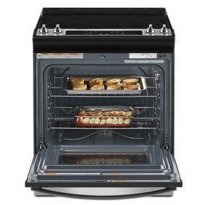 Whirlpool YWEE515S0LS Electric Range | 30" Capacity, Stainless Steel, Smart Features