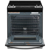 Whirlpool YWEE515S0LS Electric Range, 4.8 cu. ft. Capacity, 30 inch Exterior Width, 4 Burners, Storage Drawer, Self Clean, 3,000 W Highest Element, Stainless Steel colour