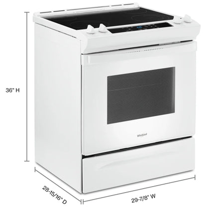 Whirlpool YWEE515S0LW Electric Ranges